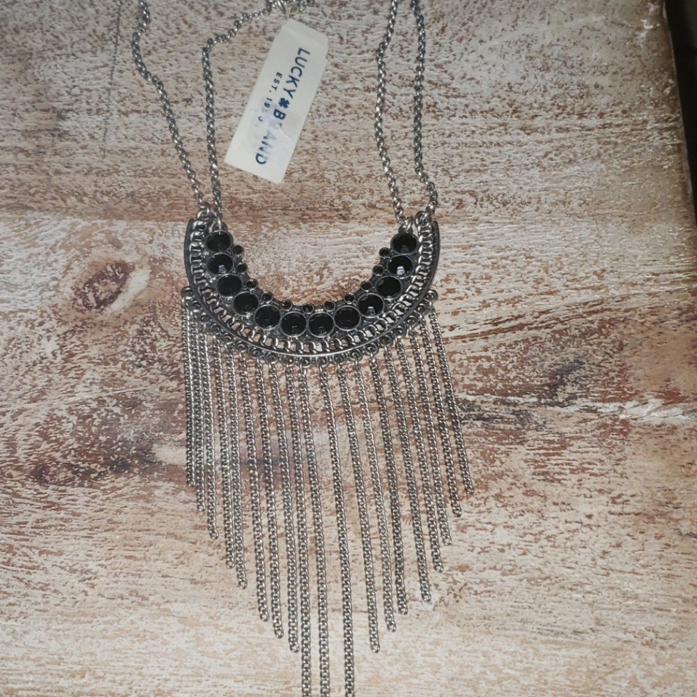 New Reversible Lucky Brand Long Necklace